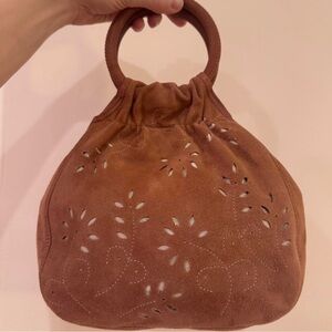 Talbots Suede Handbag